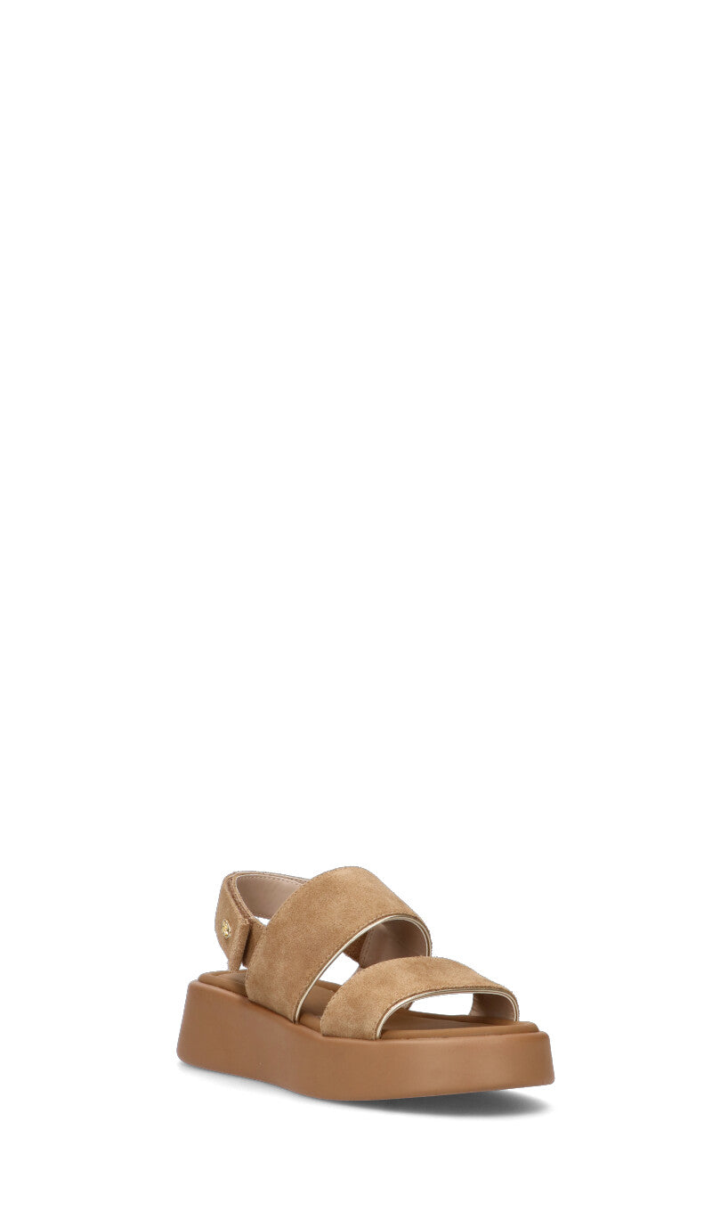 LIU JO Sandalo donna marrone in suede