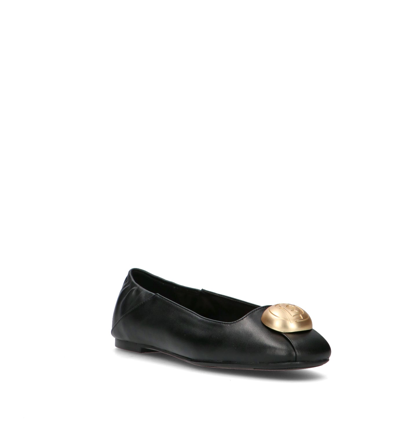 LIU JO Ballerina donna nera in pelle