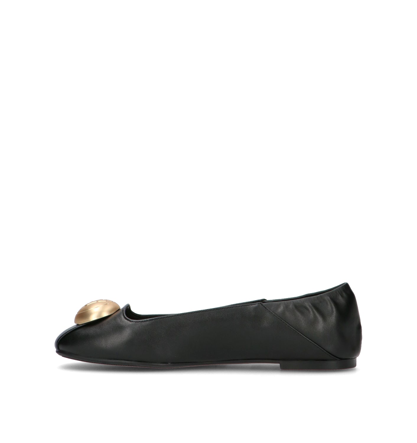 LIU JO Ballerina donna nera in pelle
