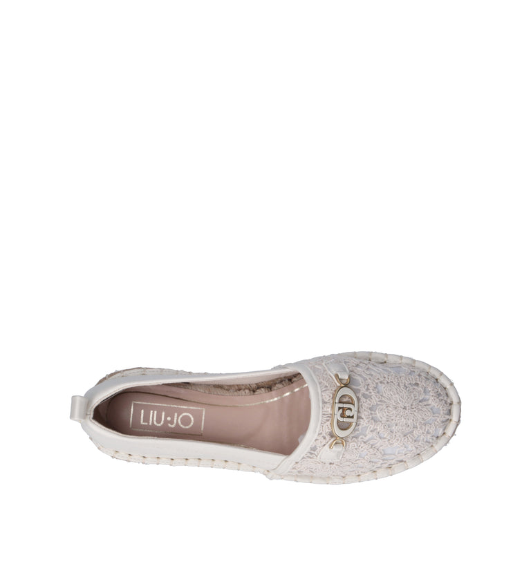 LIU JO Espadrillas donna bianca