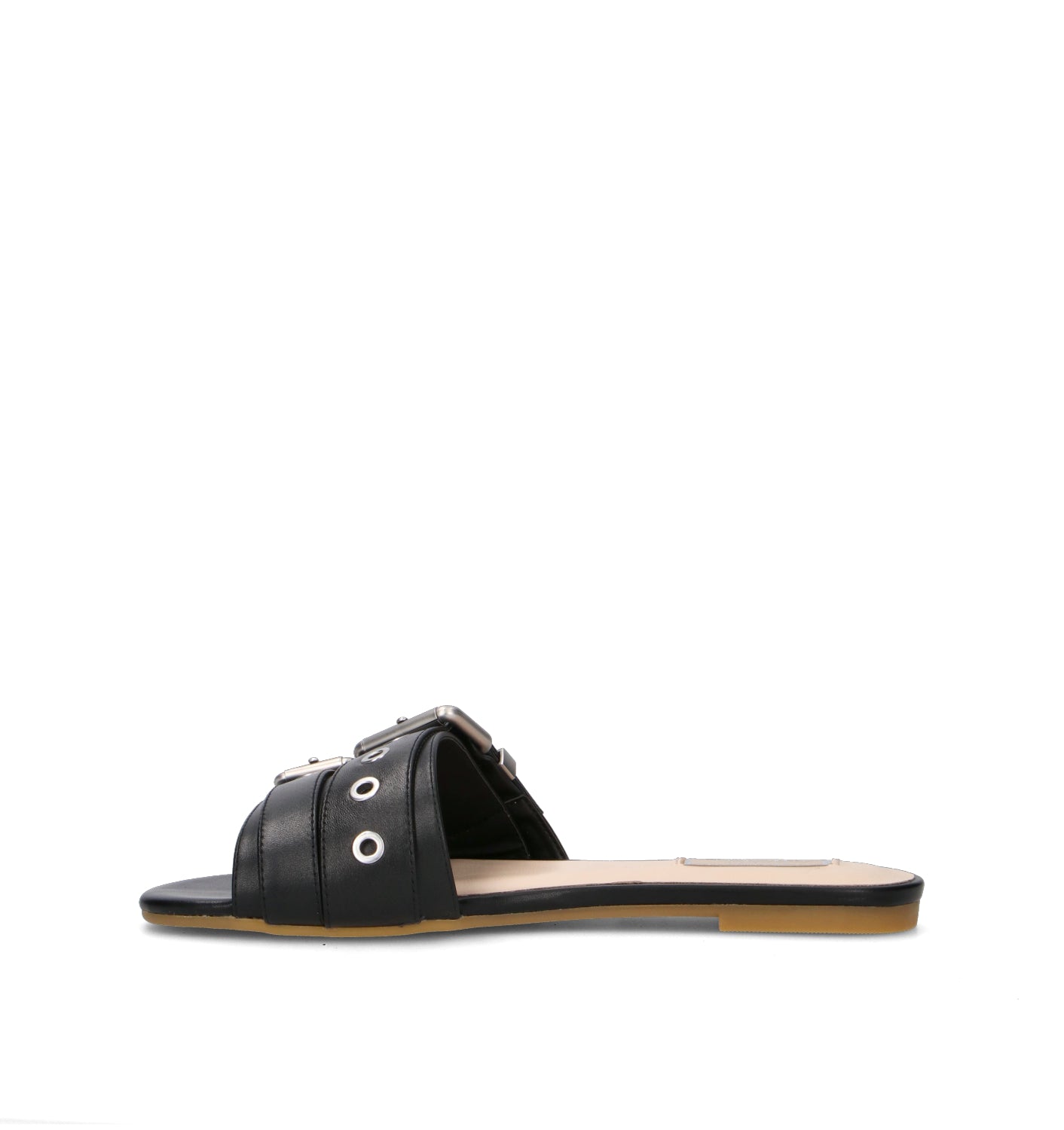 LIU JO Ciabatta donna nera in pelle