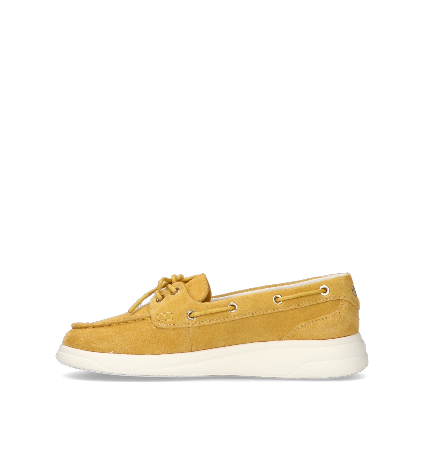 LIU JO Scarpa barca donna gialla in suede
