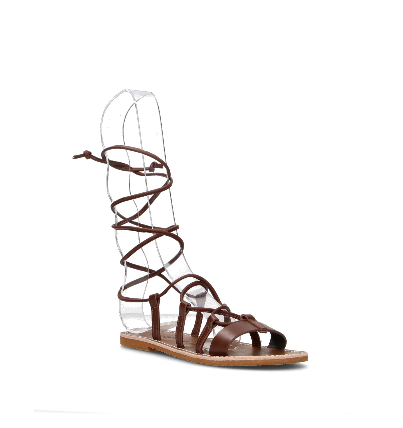 LE SALENTINE Sandalo donna testa di moro in pelle