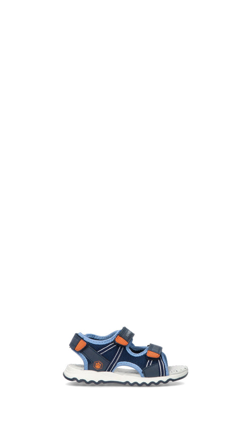 LUMBERJACK Sandalo bimbo blu/arancio