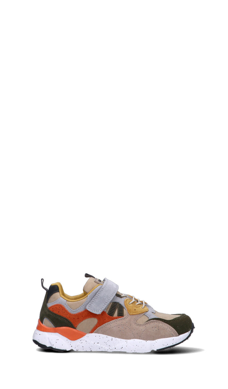 GRUNLAND Sneaker ragazzo multicolor in pelle