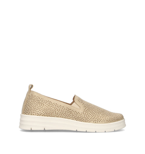 GRUNLAND Scarpa comfort donna beige