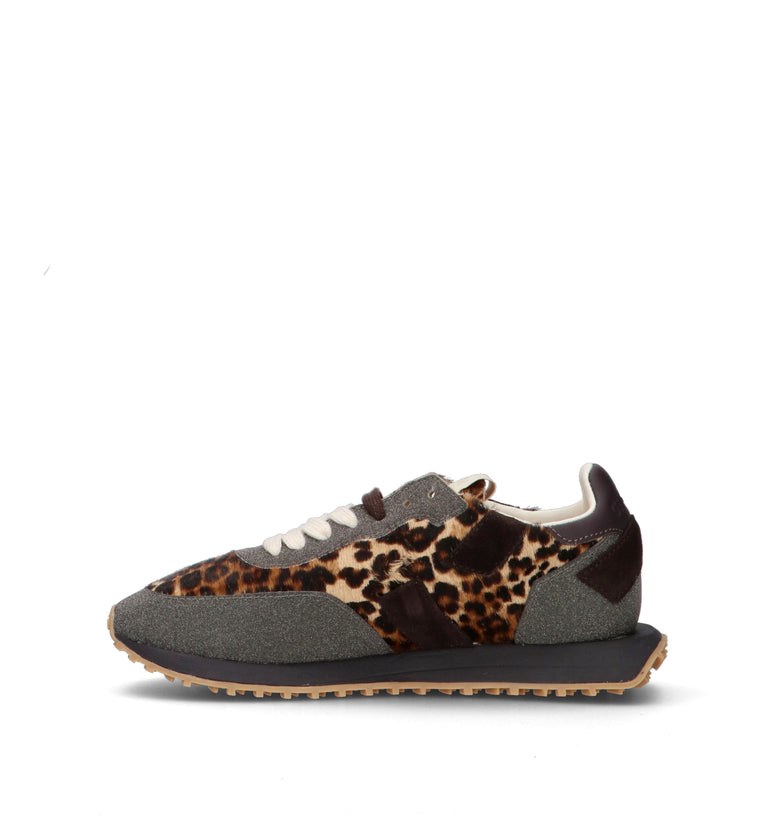 GHOUD Sneaker donna animalier in cavallino