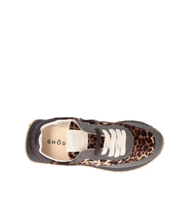 GHOUD Sneaker donna animalier in cavallino