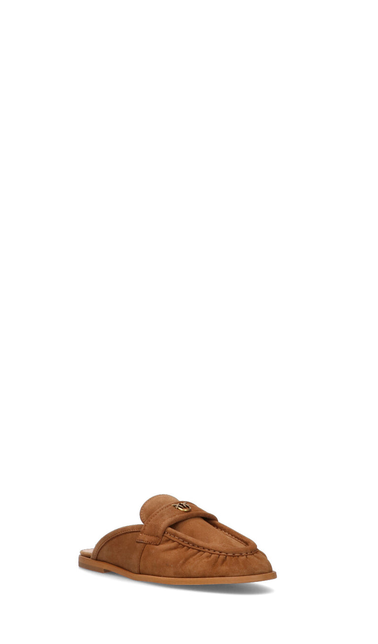 PINKO Sabot donna marrone in suede