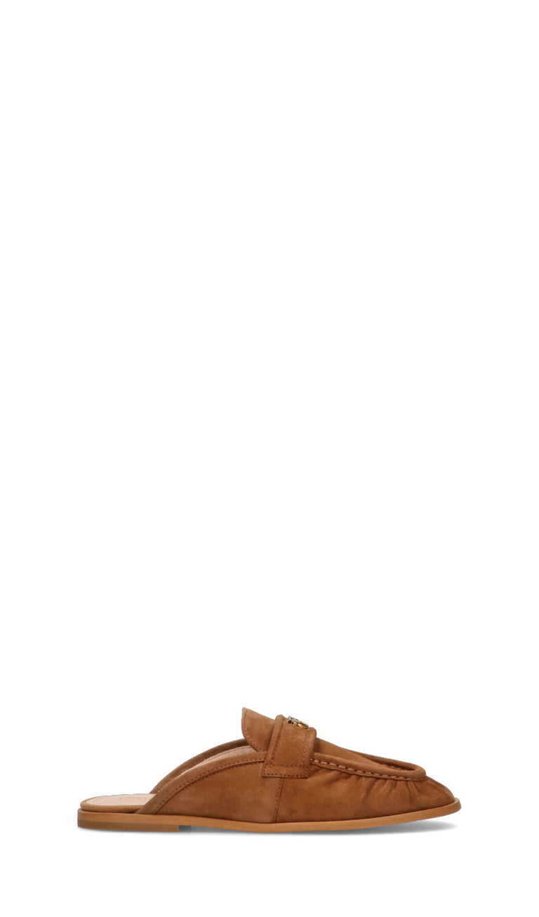 PINKO Sabot donna marrone in suede