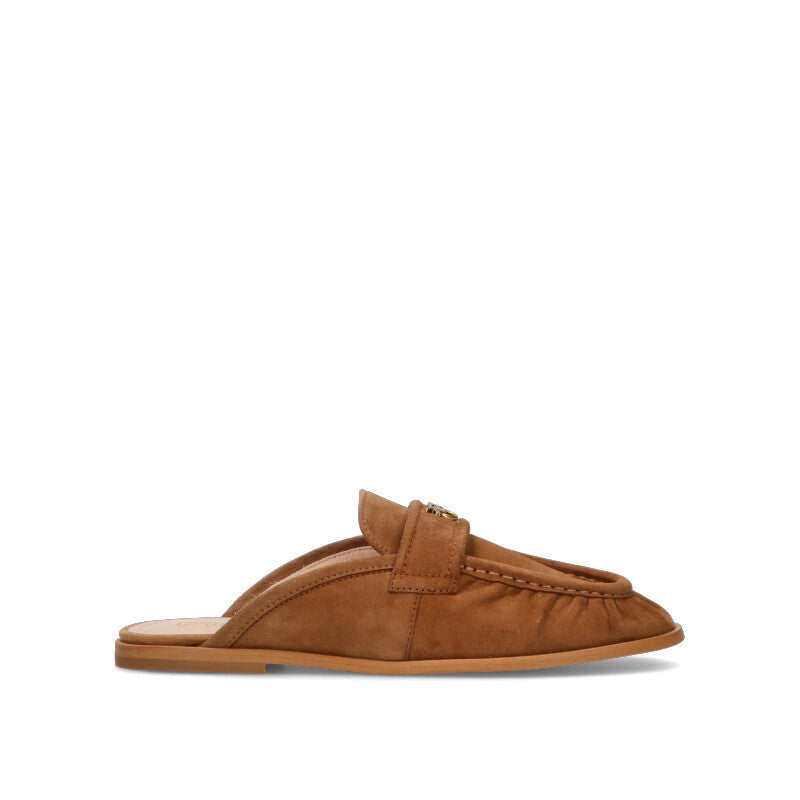PINKO Sabot donna marrone in suede