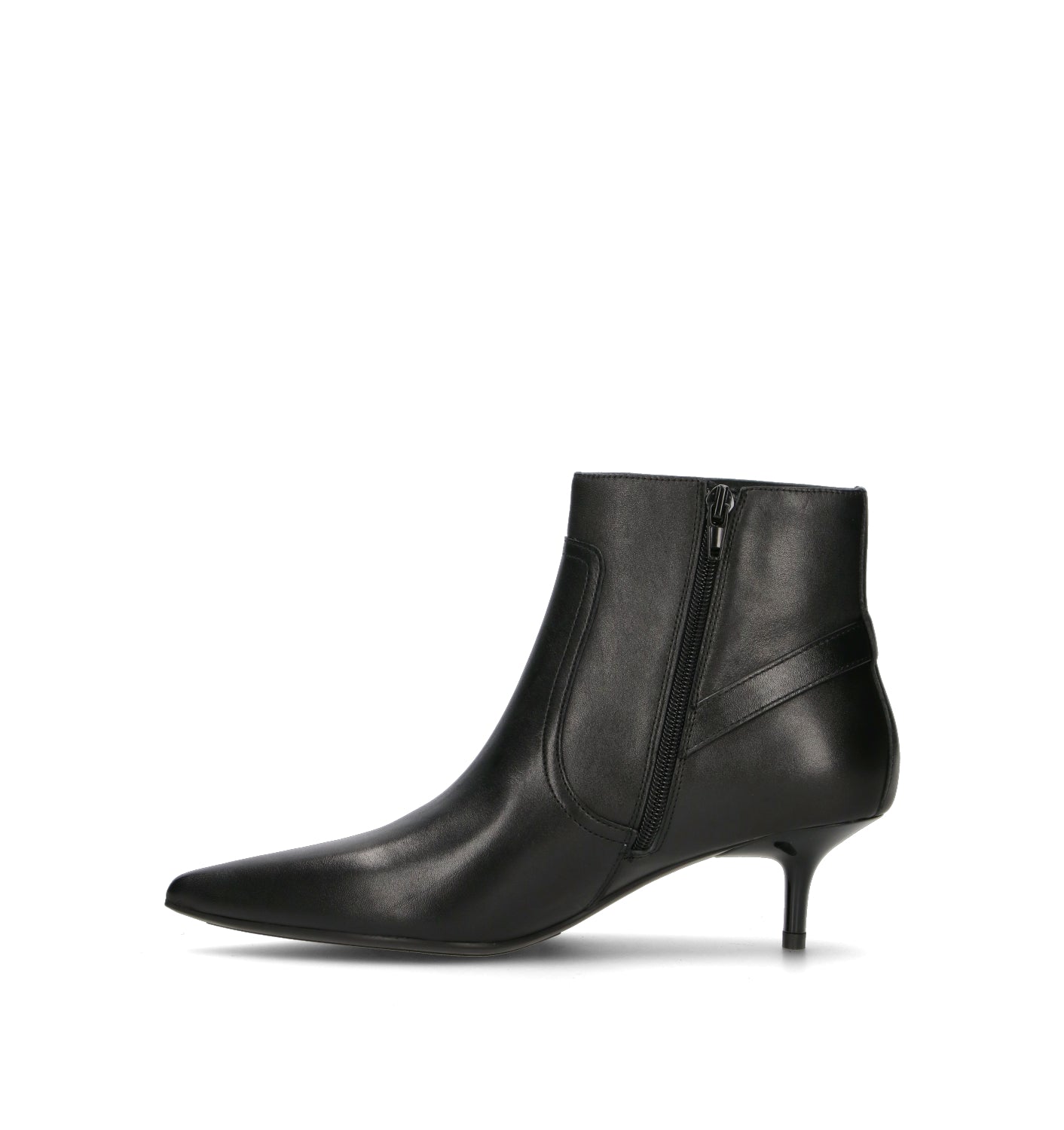 PINKO Tronchetto donna nero in pelle
