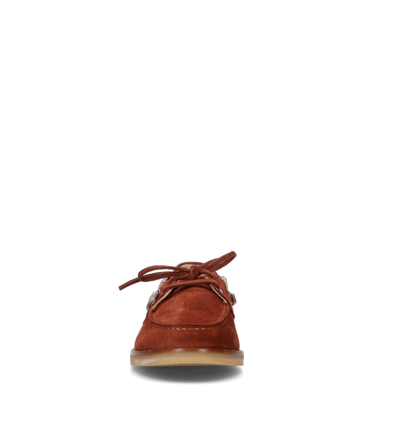 PINKO Scarpa barca donna marrone in suede