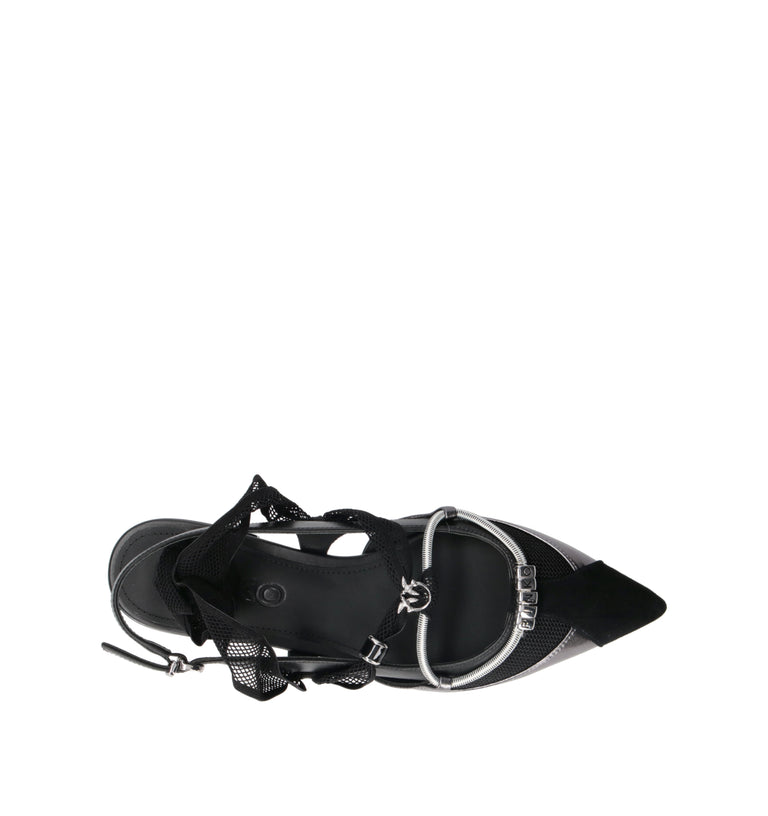 PINKO Slingback donna nera
