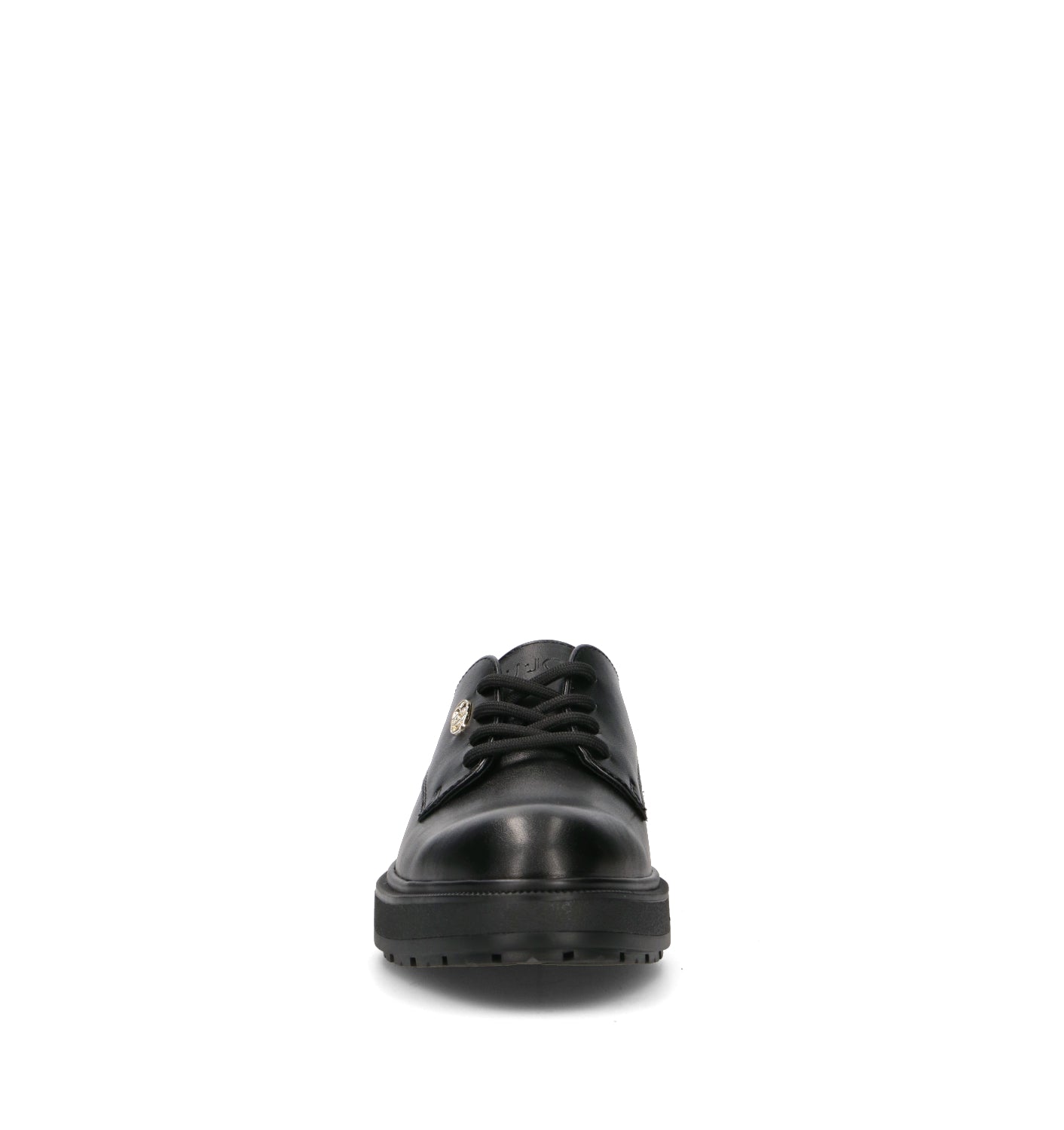 LIU JO Stringata donna nera in pelle