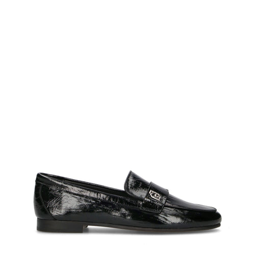 LIU JO Mocassino donna nero in pelle