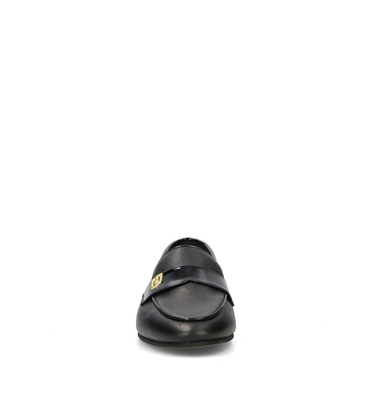 LIU JO Mocassino donna nero in pelle