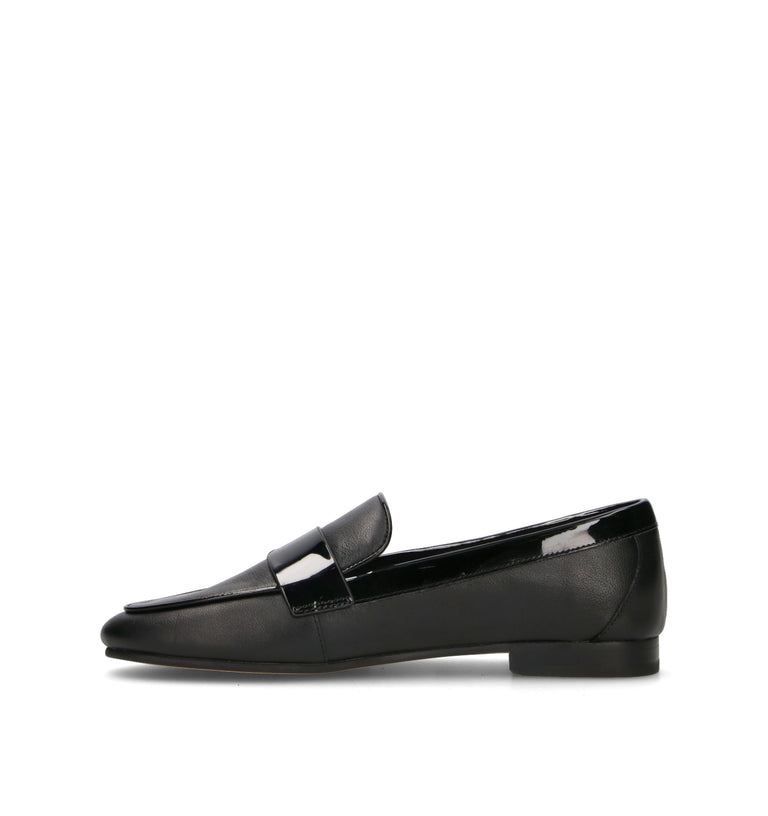 LIU JO Mocassino donna nero in pelle