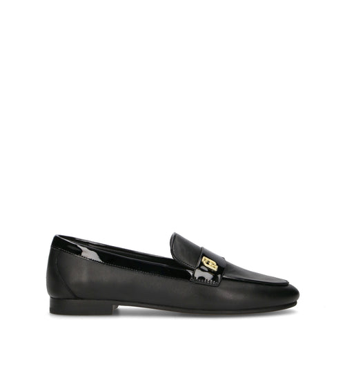 LIU JO Mocassino donna nero in pelle
