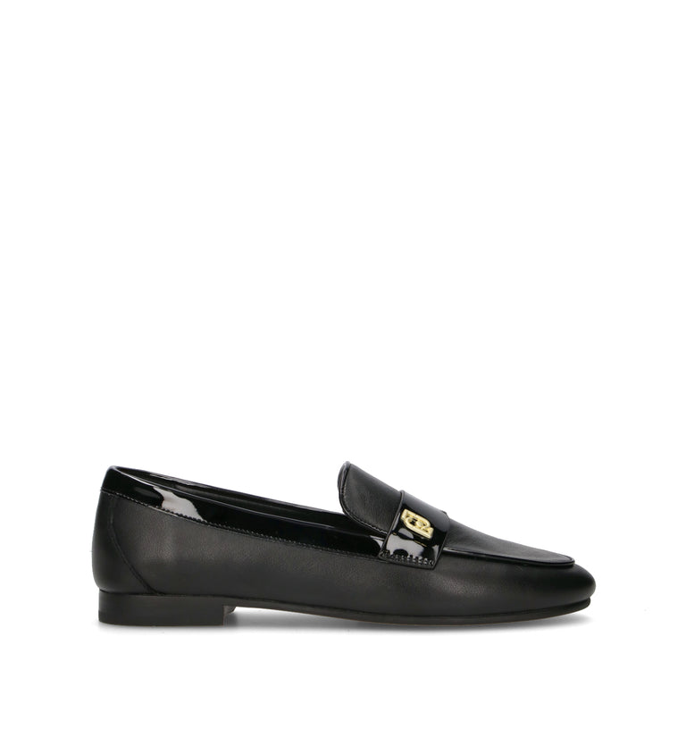 LIU JO Mocassino donna nero in pelle