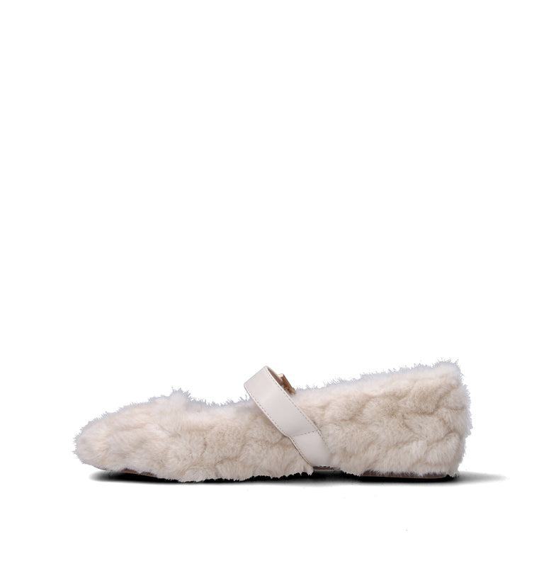 LIU JO Ballerina donna latte