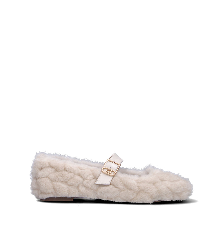 LIU JO Ballerina donna latte