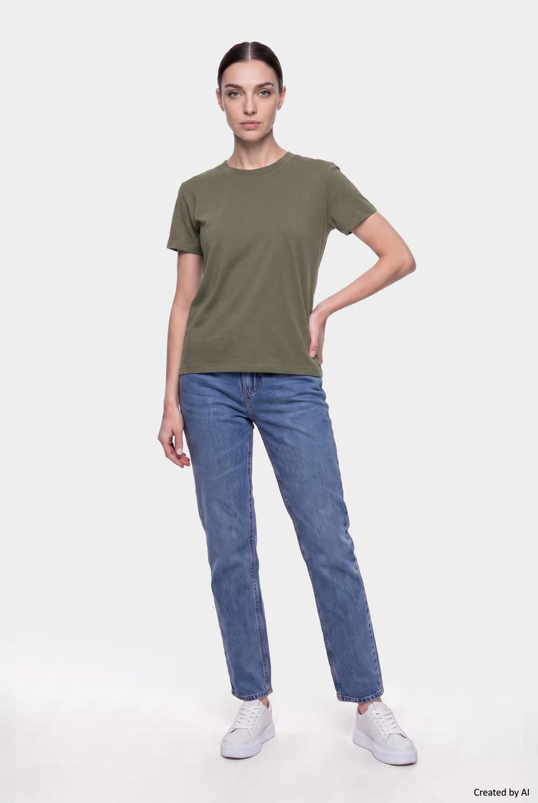 EASY PEASY T-shirt donna militare