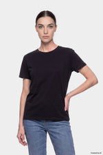 EASY PEASY T-shirt donna nera