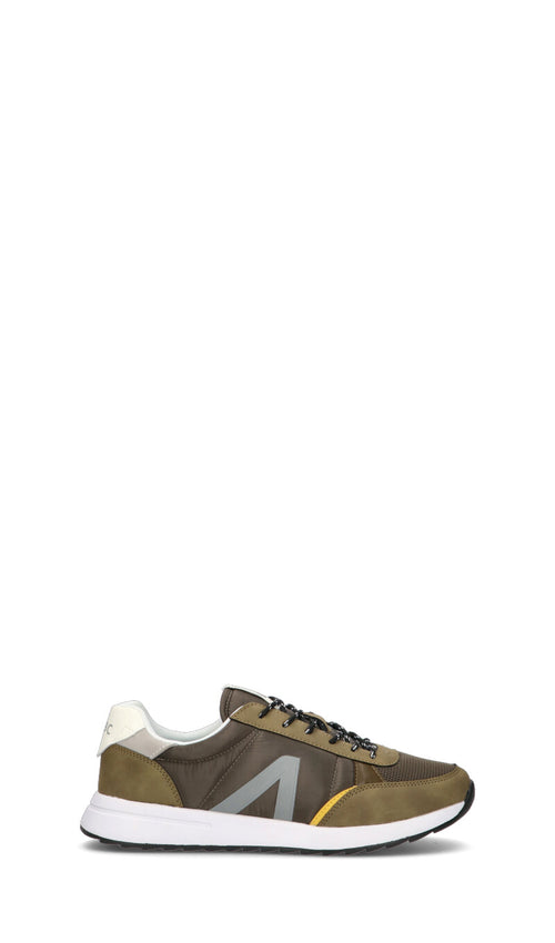 ACBC Sneaker uomo verde in pelle