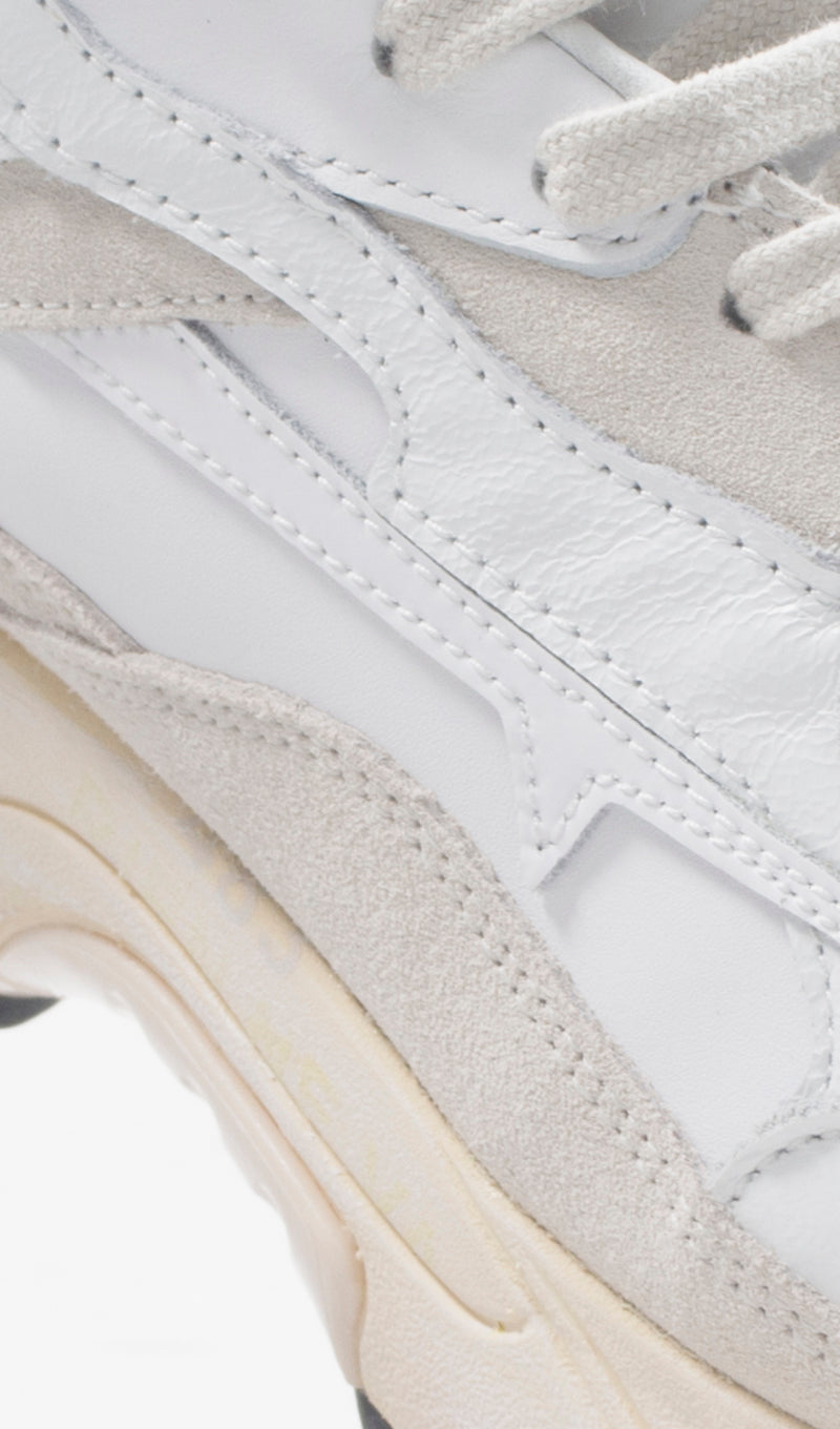 PREMIATA SHARKY Sneaker trendy uomo bianca