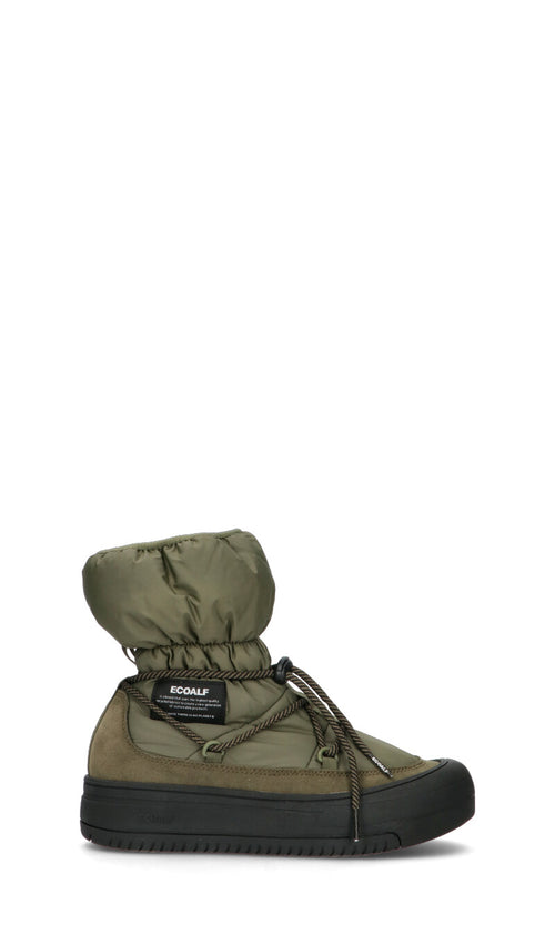ECOALF Boot donna verde militare