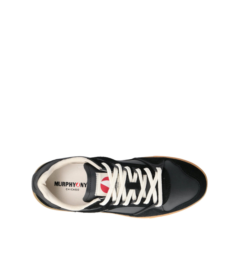 MURPHY&NYE Sneaker uomo nera in pelle