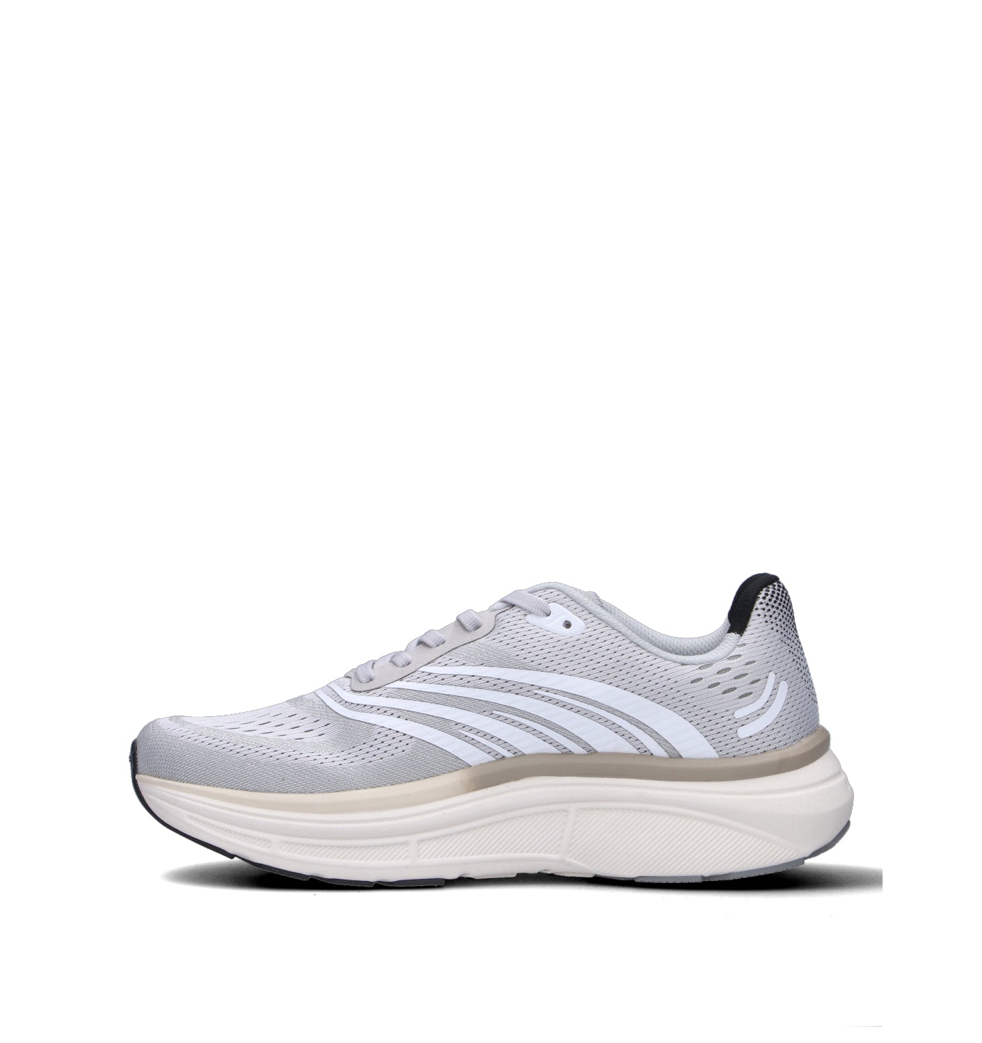 FESSURA Scarpa running uomo grigia