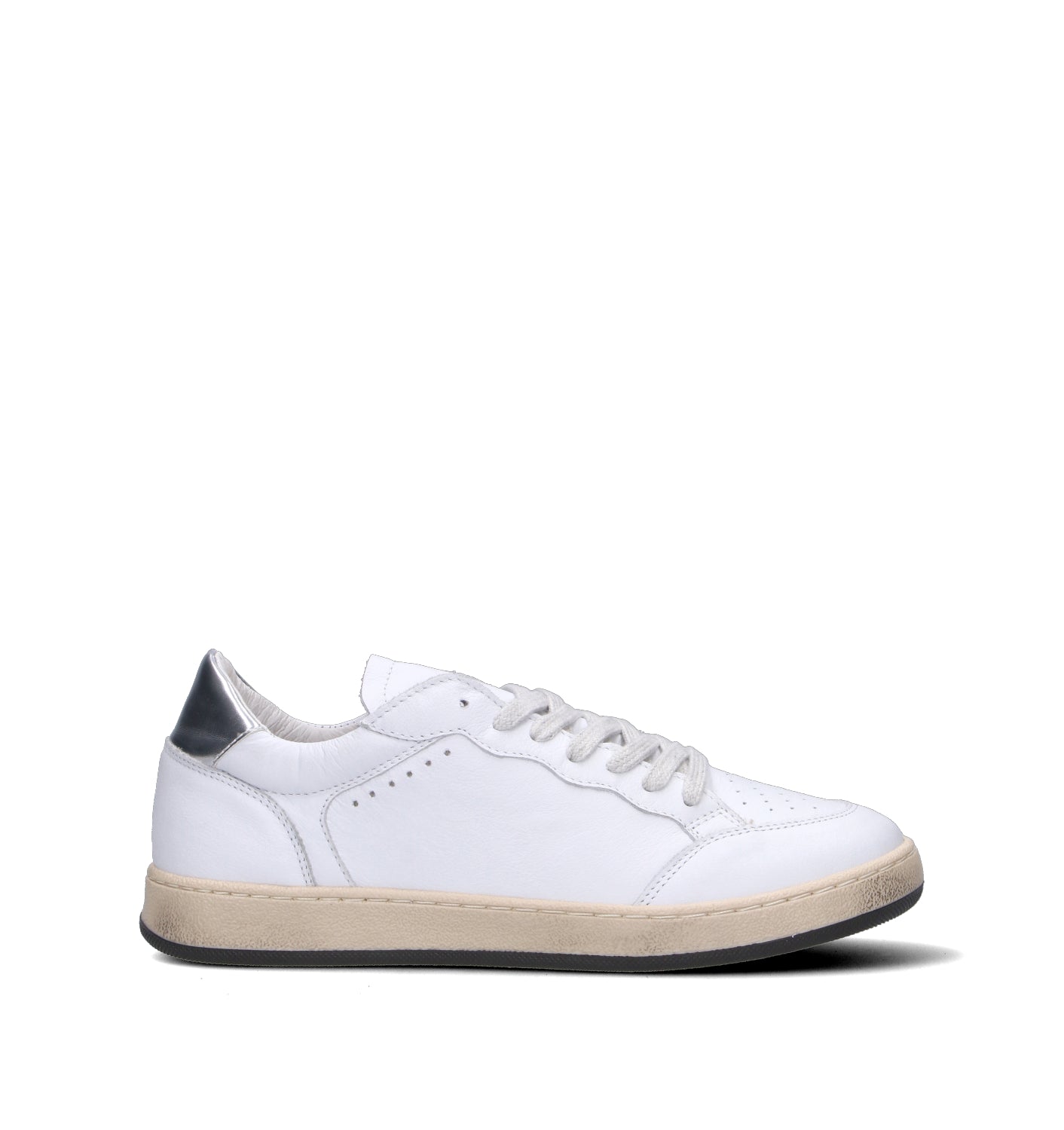 OTTANT8,6 Sneaker donna bianca in pelle