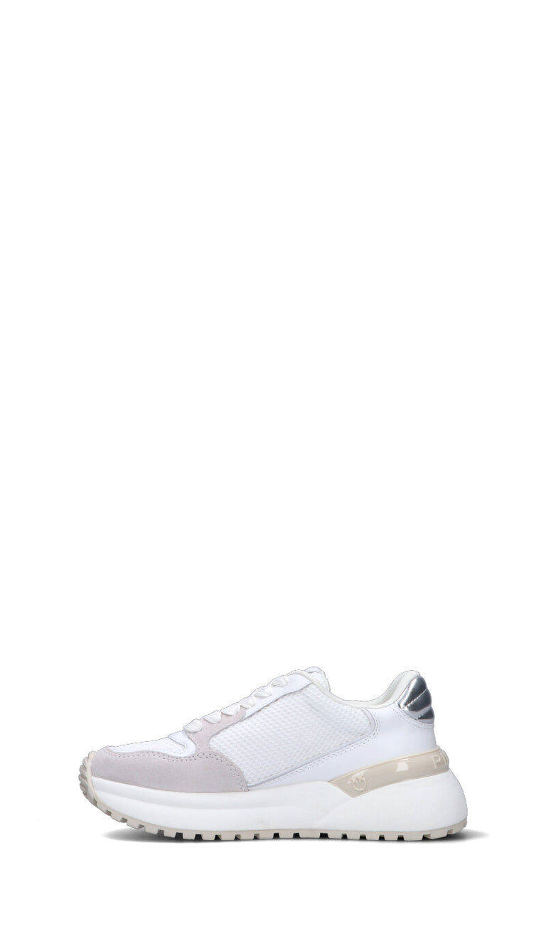 PINKO Sneaker donna bianca in pelle