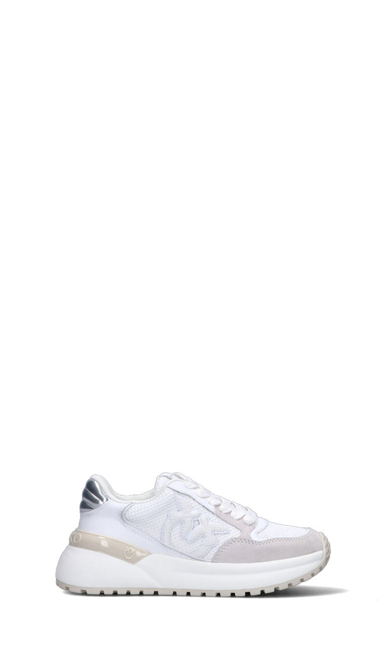 PINKO Sneaker donna bianca in pelle