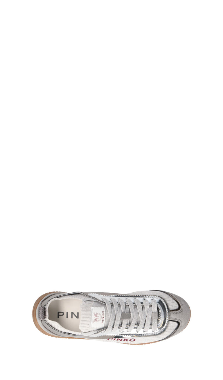 PINKO Sneaker donna argento/grigio