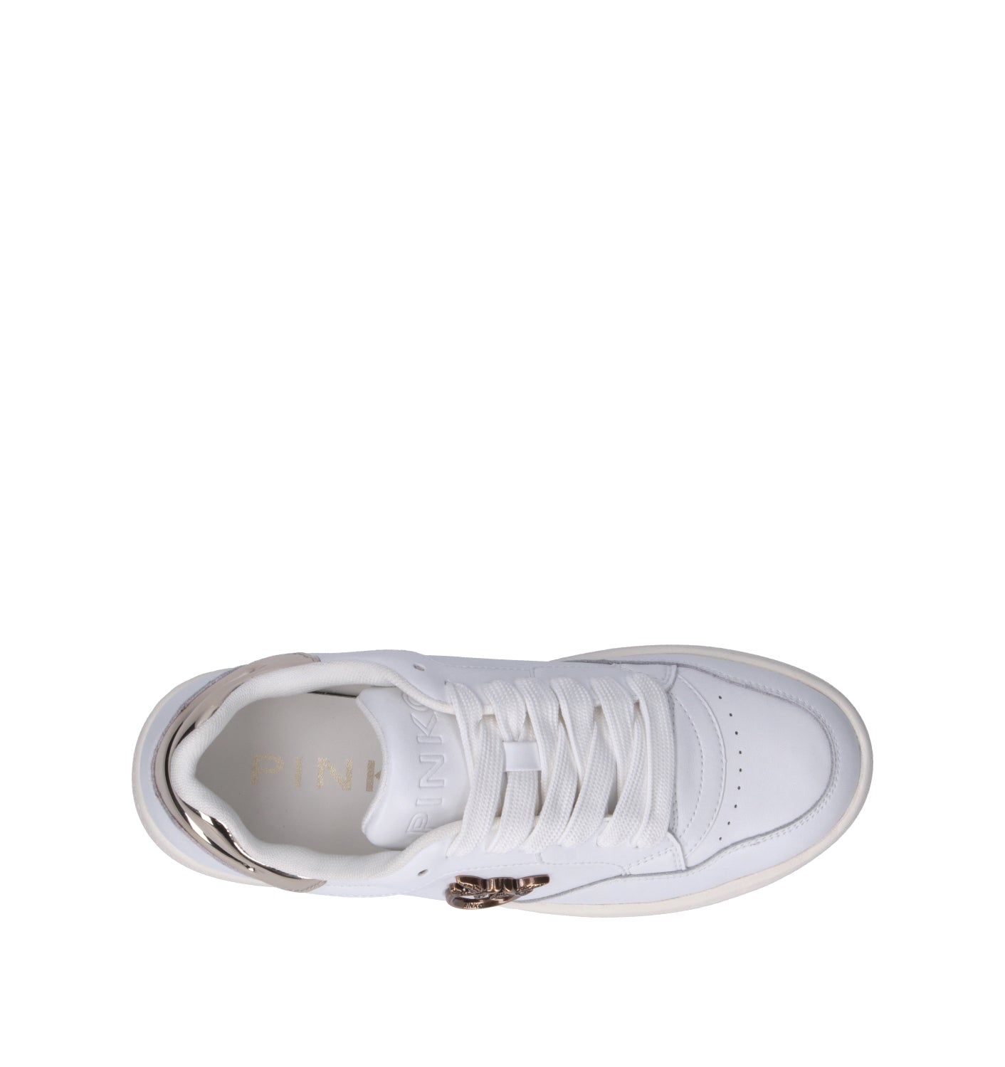 PINKO Sneaker donna bianca/oro