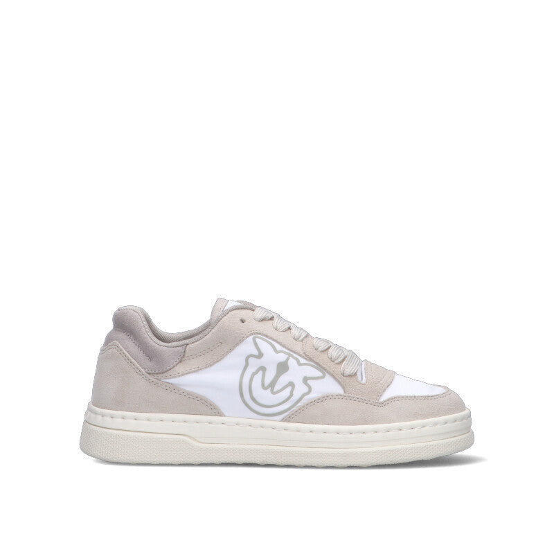 PINKO Sneaker donna beige in suede