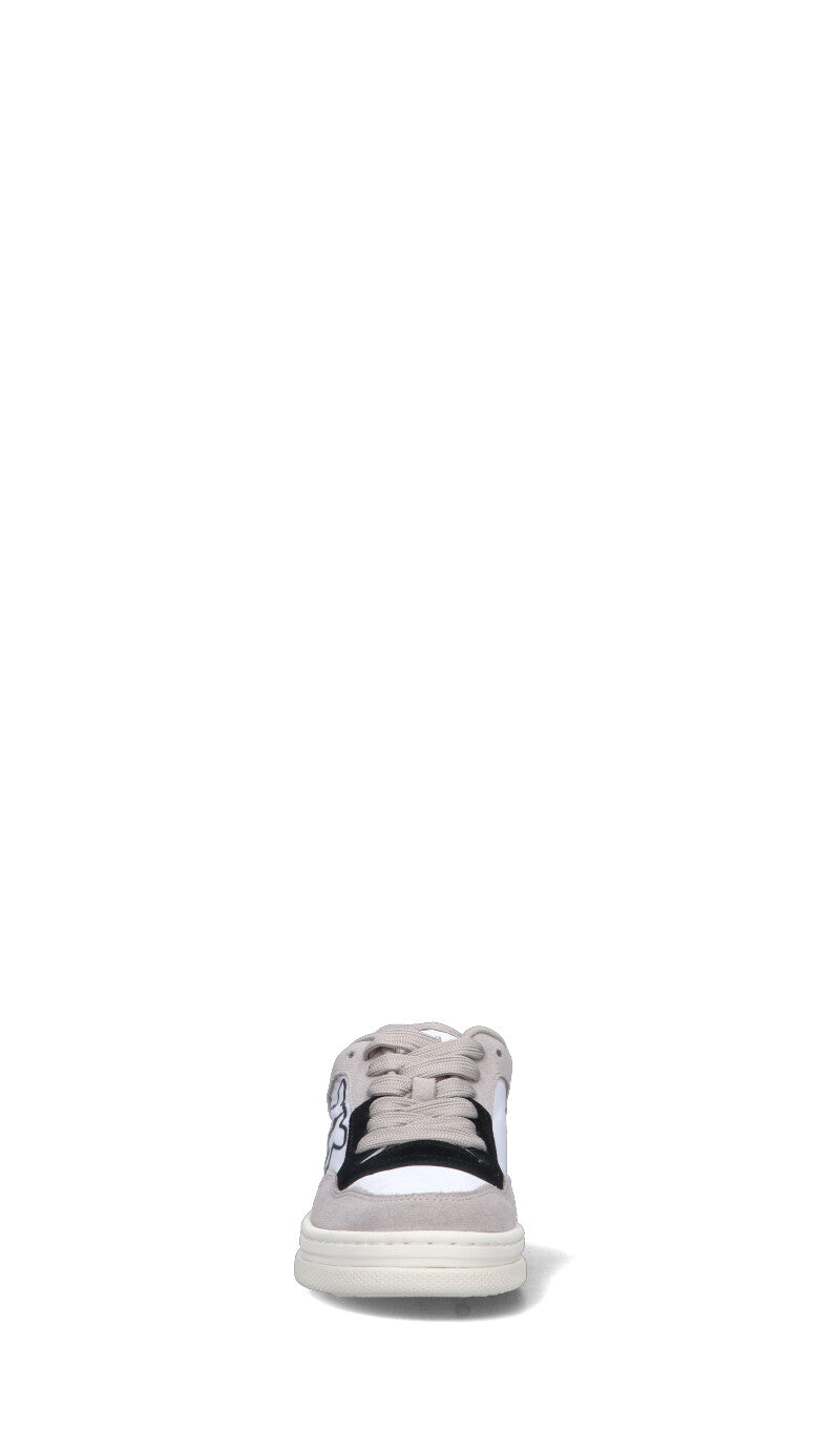 PINKO Sneaker donna bianca/nera in suede
