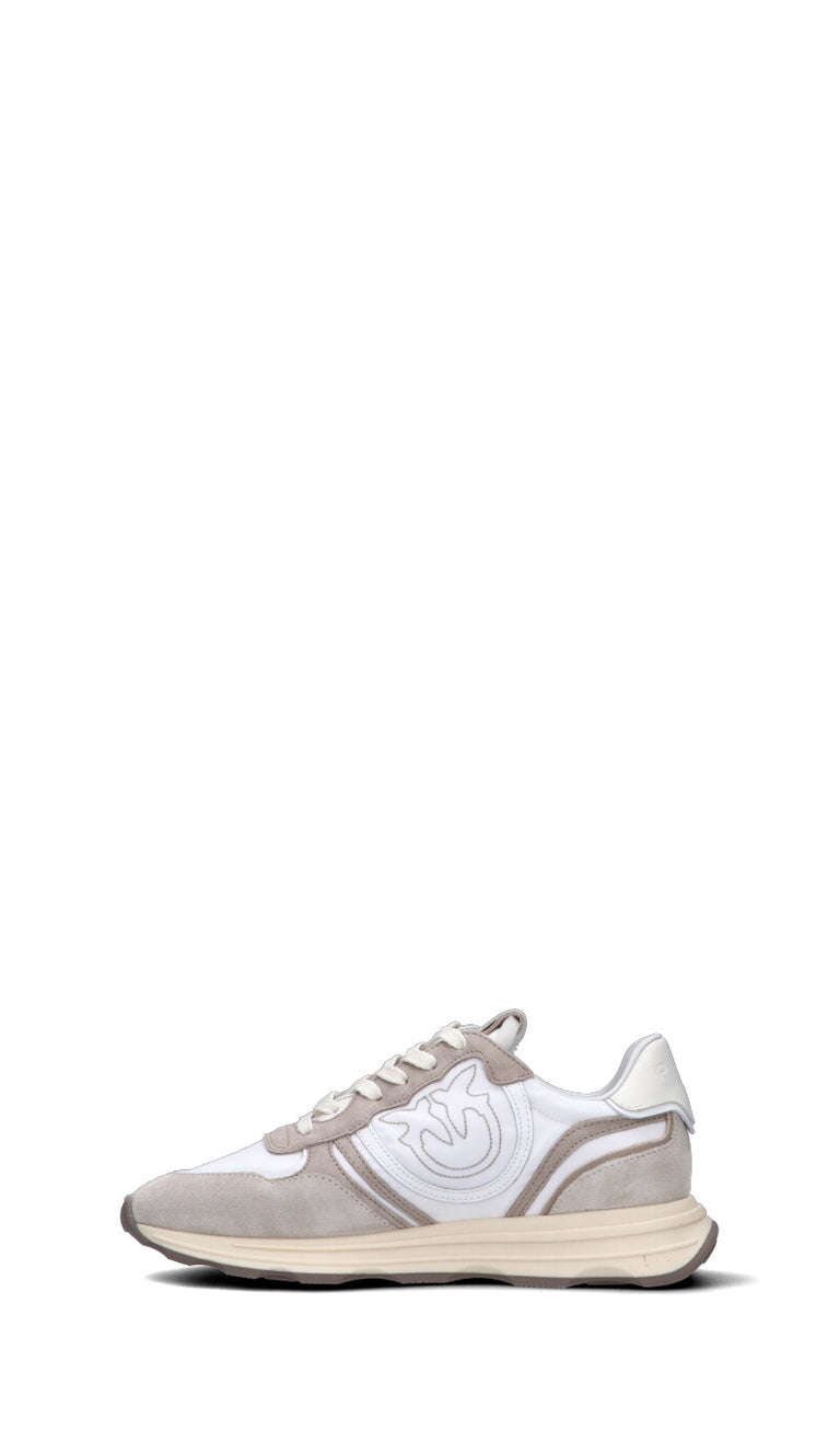 PINKO Sneaker donna beige in suede
