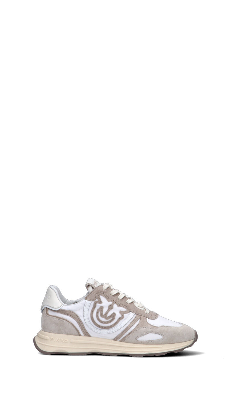 PINKO Sneaker donna beige in suede