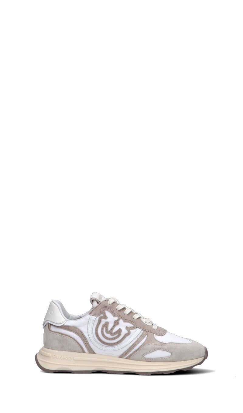 PINKO Sneaker donna beige in suede