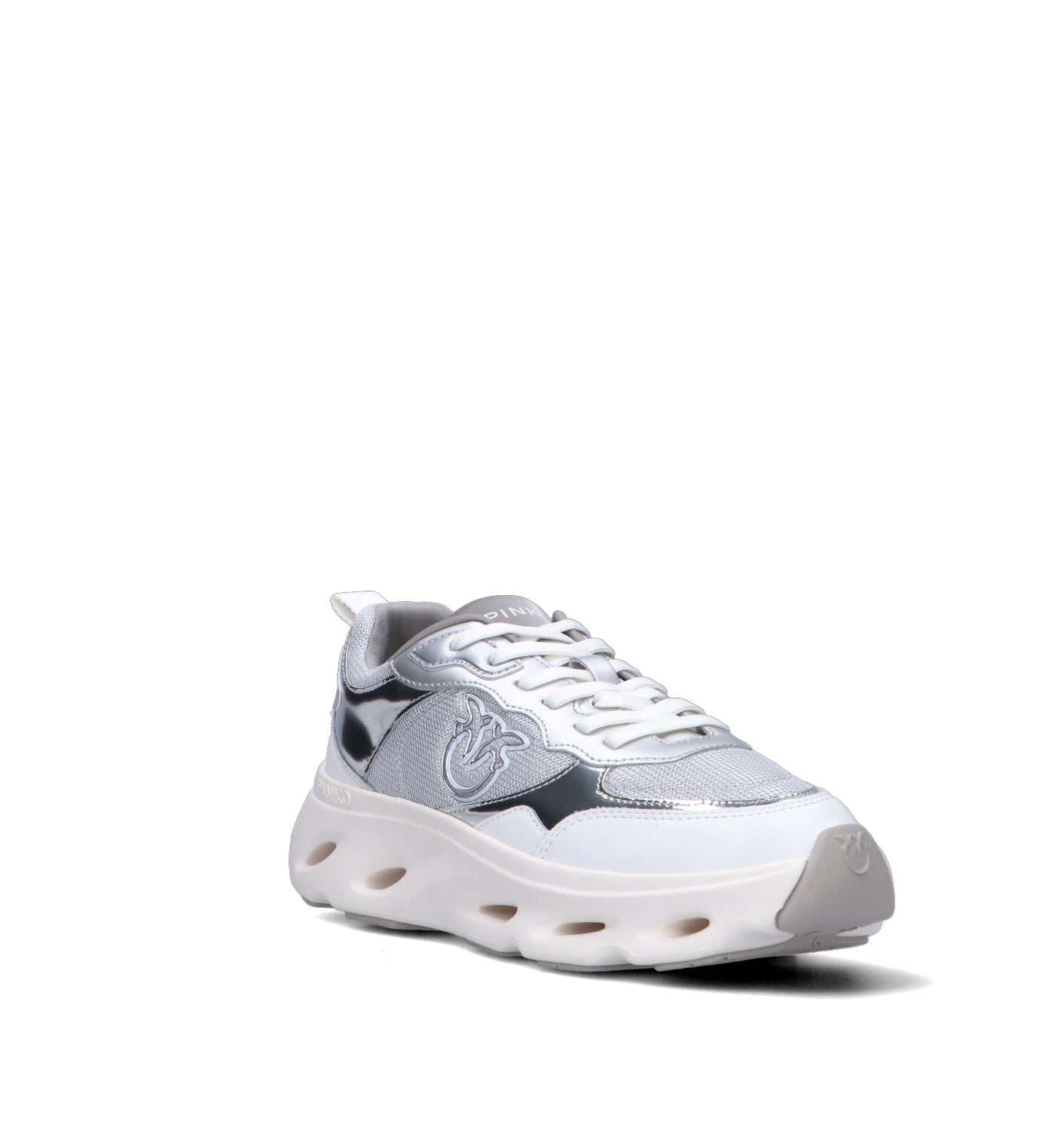 PINKO Sneaker donna argento