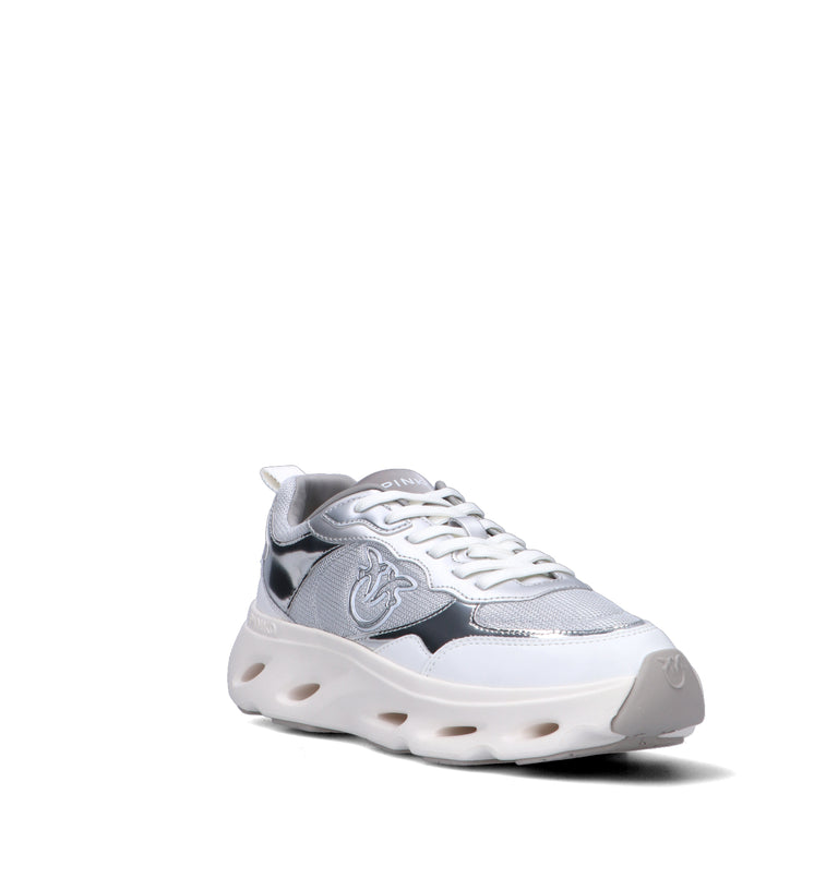 PINKO Sneaker donna argento