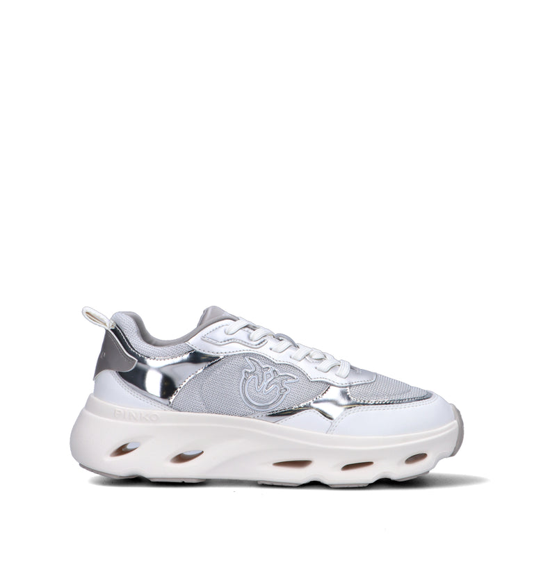 PINKO Sneaker donna argento
