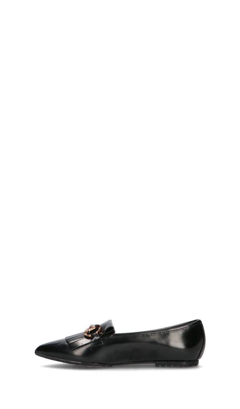 STATUS Ballerina donna nera in pelle