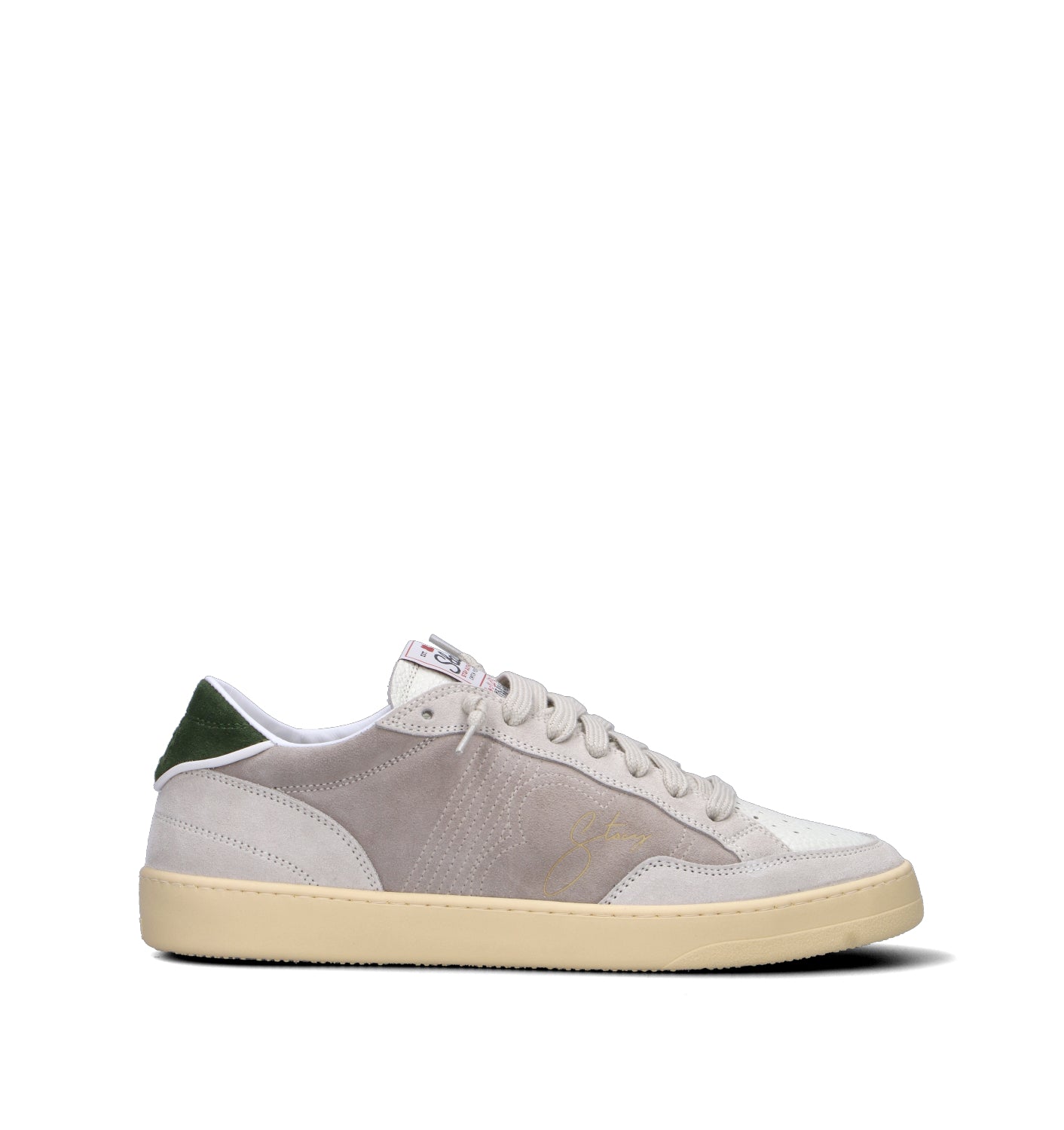 STACY Sneaker uomo grigia in suede
