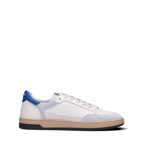 THE76 Sneaker uomo bianca/blu in pelle