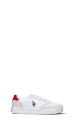 U.S. POLO ASSN. Sneaker uomo bianca/rossa